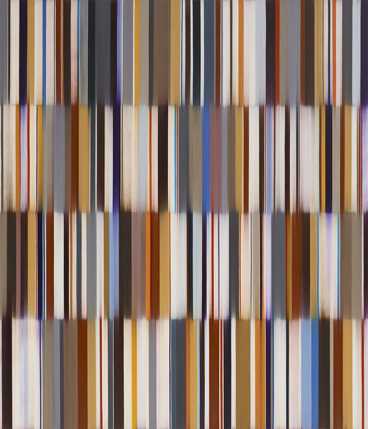 Diffusor, 2023, oil on canvas, 214 x 183 cm