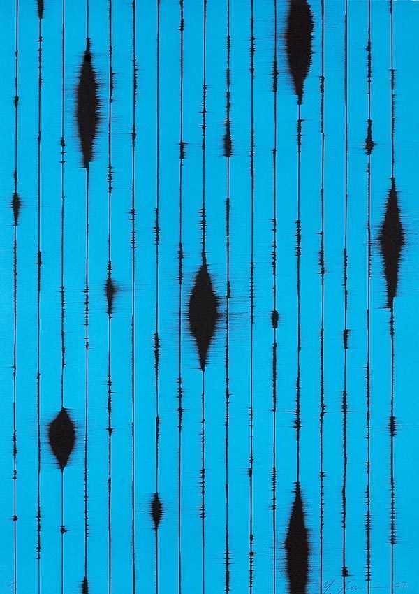 Pendulum Series No. 3, 2007, lithograph on paper, 76 x 54cm