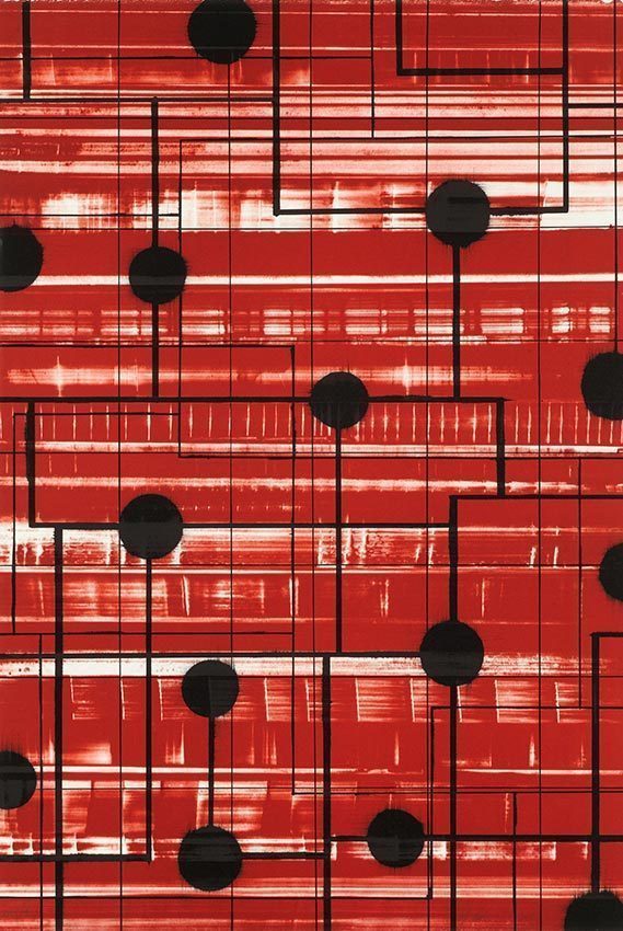 Untitled 2, 2011, lithograph on paper, 100 x 76 cm.