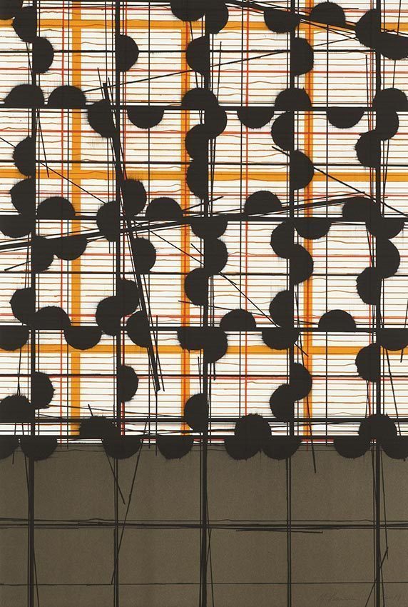 Untitled 5, 2011, lithograph on paper, 100 x 76 cm.